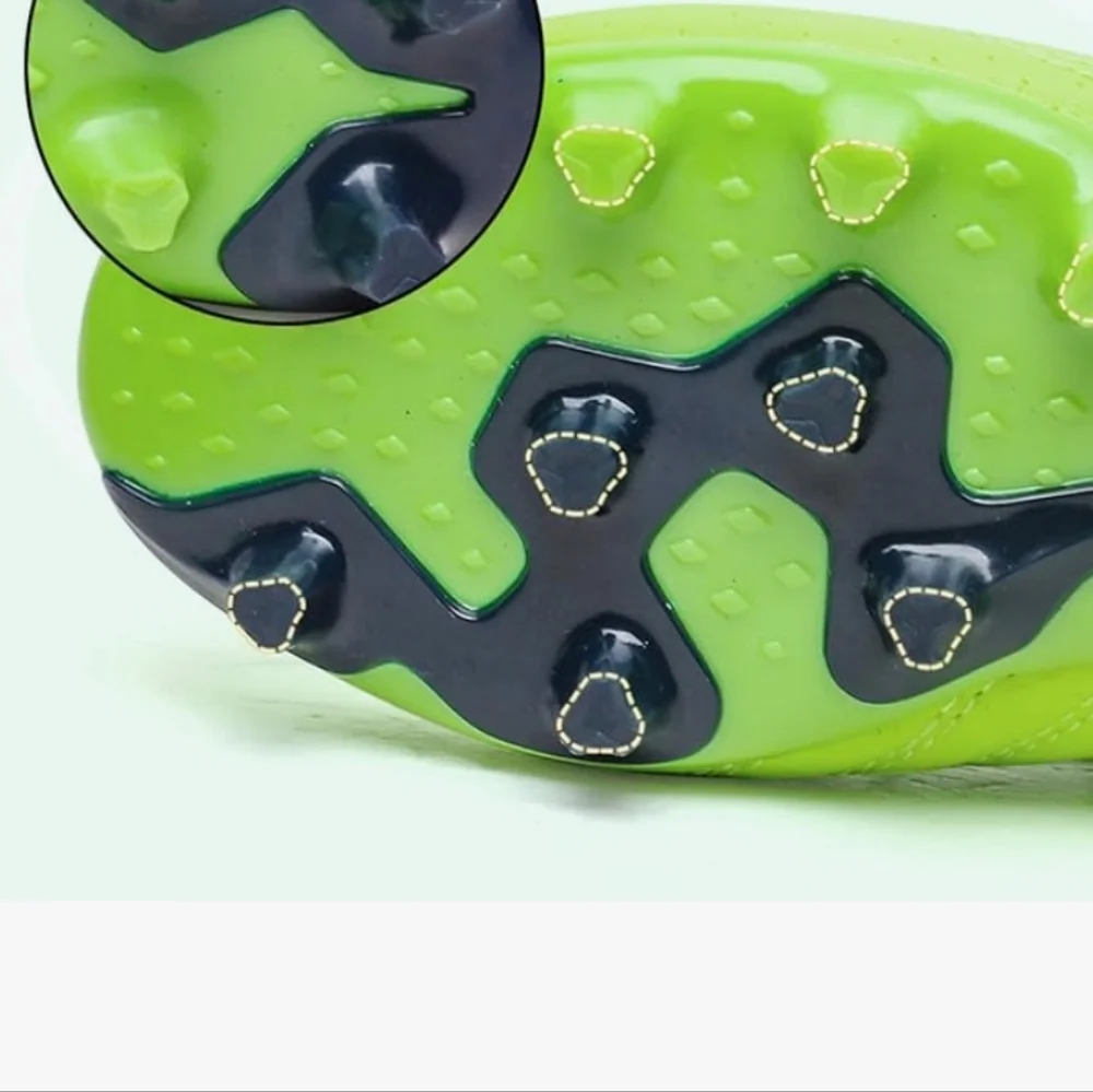 NIP Bright Green Soccer Cleats - Picture 4 of 7